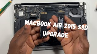 2015 MacBook Air SSD Upgrade MacBook Air 11” A1465 amp MacBook Air 13” A1466 Mid 20132017 [upl. by Nitnerb]