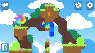 Snakebird Primer Level 17 Walkthrough [upl. by Idaf]