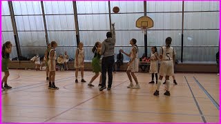 Basket U13 F D3 Cht 13 1er QT UMBB vs Rousset 23 novembre 2019 [upl. by Chancelor]