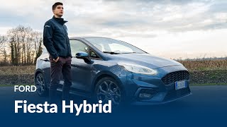 COME va su strada il quotnuovoquot motore IBRIDO  Ford Fiesta Hybrid 2021 [upl. by Dal268]