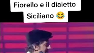 Il dialetto siciliano  Fiorello 🤣 [upl. by Georgie790]