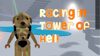 Racing in Tower of Hell [upl. by Goldenberg]