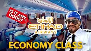 How Is Etihad Airways ECONOMY CLASS  ft Food Entertainment amp Amenities [upl. by Hedges]