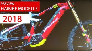 PREVIEW HAIBIKE EBike Modelle 2018 sDuro amp xDuro [upl. by Leifer]