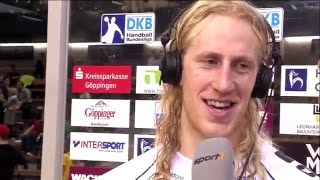 Sieg in Göppingen Mikael Appelgren amp Andy Schmid im Interview [upl. by Amitie]