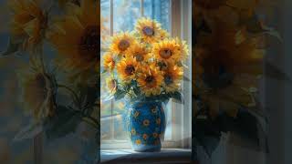 Relaxing Piano Music with Sunflower Serenity  Calm Piano Melodies for Relaxation [upl. by Hartley]