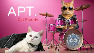 ROSÉ amp Bruno Mars  APT Cat Parody 아파트 고양이 패러디 [upl. by Parent333]