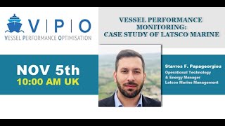 Case Study of fleet performance monitoring projects LATSCO Marine Management with Stavros [upl. by Patrizia]