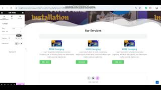 part1  Our Services  Wordpress  Elementor [upl. by Tedd]