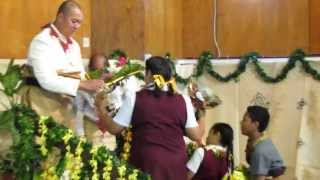 Tonga High School DUX 2013 Award [upl. by Leahciam]