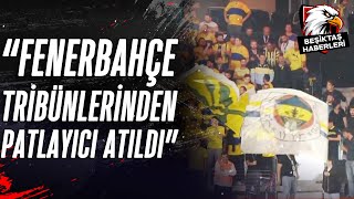 Özkan Arseven Fenerbahçe Tribünlerinden Sahaya Bir Patlayıcı Madde Atılmaya Başlandıquot [upl. by Atiran116]