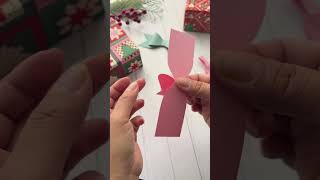 DIY Paper Bow Activity [upl. by Einahc29]