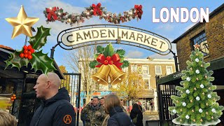 CamdenUK🇬🇧 Exploring CAMDEN MarketLondonNovemver 2024 [upl. by Nala]