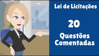 20 Questões Comentadas da Lei de Licitações 141332021 Arts 11 a 16 [upl. by Irrahs240]