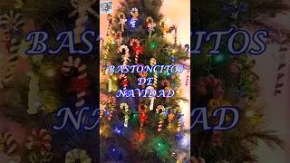 🎄BASTONCITOS JUGUETE ÁRBOL NAVIDAD DE LIMPIAPIPASdecoracionnavidad bastoncitosnavidad christmas [upl. by Kirst]