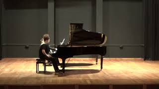 Pelin Bedir  WA Mozart Piano Concerto No20 [upl. by Lrub]