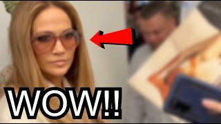 Jennifer Lopez is FURIOUS After Being Asked About DIDDY [upl. by Adeys]