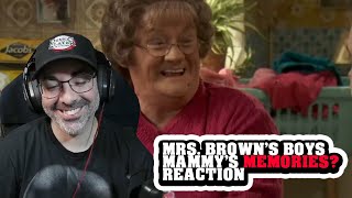 American Reacts to Mrs Browns Boys Mammys Memories Special [upl. by Anitsyrhc972]