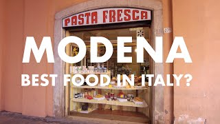 Modena Food Tour Is Modena the Real Food Capital of Italy Modena Italy [upl. by Trow995]