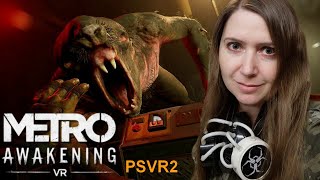 Metro Awakening VR 05 Ist das alles echt oder werde ich verrückt PSVR 2  Livestream [upl. by Anialeh]