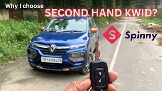 Why i choose renault kwid in 425 lakhs from spinny 🤔 [upl. by Asillem]