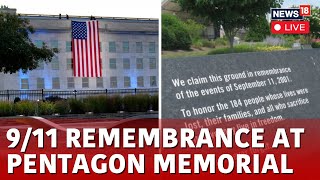 LIVE 911 Remembrance Ceremonies Planned For National Cemeteries Pentagon  US News LIVE  N18G [upl. by Merv]