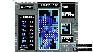 Day 1 of playing TETRIS until I get good at the game [upl. by On]