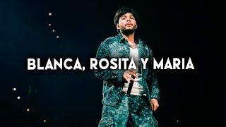 Blanca Rosita y María  Tito Double P Natanael Cano Peso Pluma Corridos 2024 [upl. by Sochor]