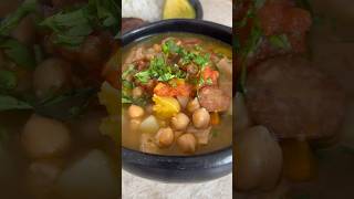 Cazuela de Garbanzos con Callo y Chorizo la receta mejor explicada aquí en mi canal 👌🏽 food [upl. by Michaeu]