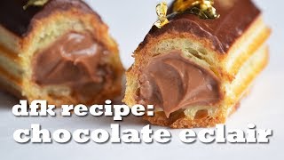 Awesome CHOCOLATE ECLAIR RECIPE [upl. by Hannad237]