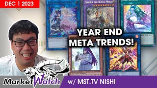 Meta Buyouts as we Approach the End of Year Format YuGiOh Market Watch December 1 2023 [upl. by Assylla]