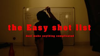 the easy shots list for making VIDEO at any LOCATION  tutorial  next thingss [upl. by Pirali]