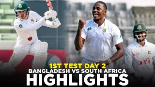 Full Highlights  Bangladesh vs South Africa  1st Test Day 2  M3H1K [upl. by Yenetruoc860]