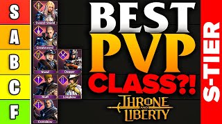 Throne and Liberty BEST PvP Class Tier List for Large amp MidScale PvP  Positioning Guide [upl. by Barstow]