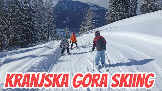 Kranjska Gora Skiing  Kranjska Gora  Kranjska Gora Ski [upl. by Ayhtak]