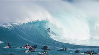 Opening Day at JAWS Almost made my Longest and Best Big Barrel 101823 [upl. by Lenrad135]