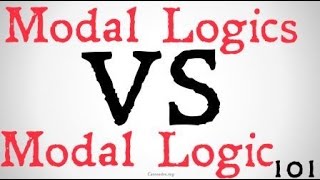 Alethic Modal Logic vs Modal Logics [upl. by Aranat]