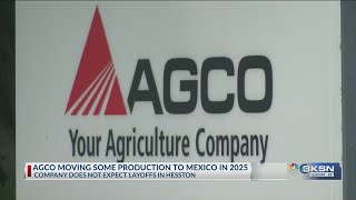 AGCO Hesston sending some work to Mexico [upl. by Ailelc]