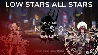 Arknights NLS3 Challenge Mode Guide Low Stars All Stars [upl. by Cumine]