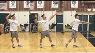 FLOAT Serve  How to SERVE a Volleyball Tutorial part 13 [upl. by Nelly]