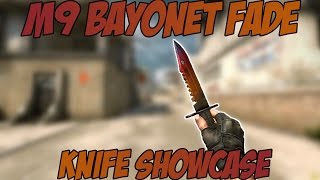 CSGO  M9 Bayonet Fade Showcase 90 Fade [upl. by Anirb]