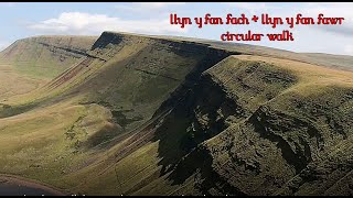 llyn y fan fach and llyn y fan fawr circular walk  brecon beacons national park [upl. by Irual]