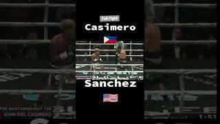 Casimiro vs Sanchez Full fight highlights boxing boxingnews casimiro trendingvideo [upl. by Ennaxxor362]