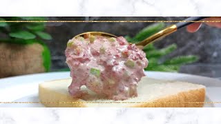 Corned Beef Sandwich Spread  Perfect Back to School Recipe [upl. by Ahsimat153]