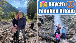 1 Kuss am Wasserfall 😍 Familien Urlaub Wandern in Oberstdorf Bayern Allgäu Alpen  Mamiseelen [upl. by Trebled]