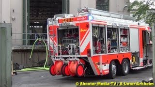 E  Brand im Wasserkraftwerk EnBW  Turbine ausgebrannt  Stromausfall  2 Alarm  Werkfeuerwehr [upl. by Nuahsyar]