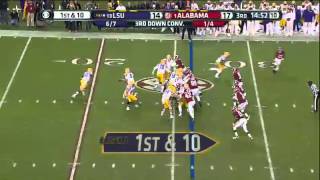 11092013 LSU vs Alabama Football Highlights [upl. by Lundt]