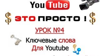 Как подобрать ключевые слова теги для Youtube [upl. by Yrohcaz]