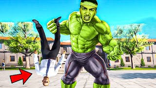 HULK OLUP OKULU YIKTIM Bad Guys at School [upl. by Amalberga]