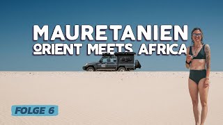 Overlanding MAURETANIEN  Warten an der Grenze chillen am Meer und viel Wüste  Vanlife 4x4 FOLGE 6 [upl. by Merkle714]